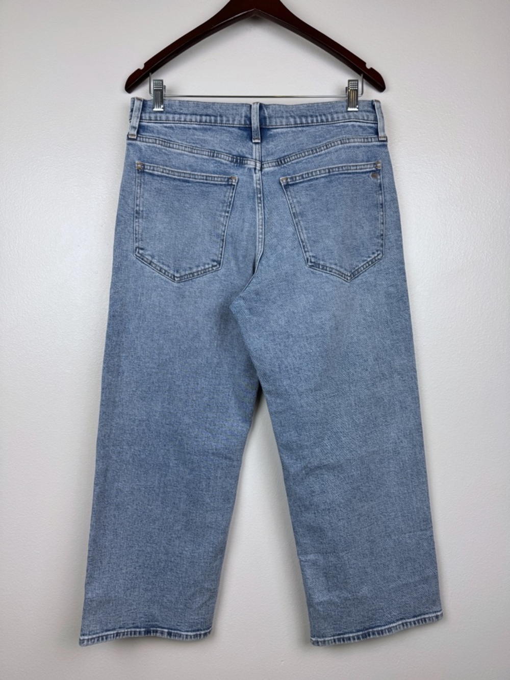 Madewell Short Perfect Vintage Wide Leg Crop Jeans Size 30S NWT - Picture 5 of 10